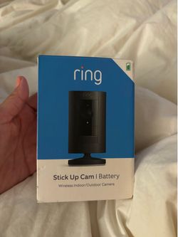 Ring Camera Outdoor Stick up Cam 3rd Gen w/ Solar Panel