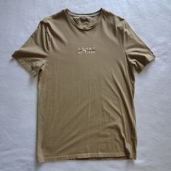 Tommy Hilfiger T-Shirt Women's Large Beige