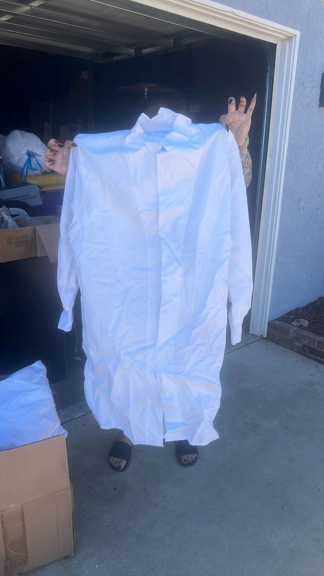 Pharmacy coats And masks