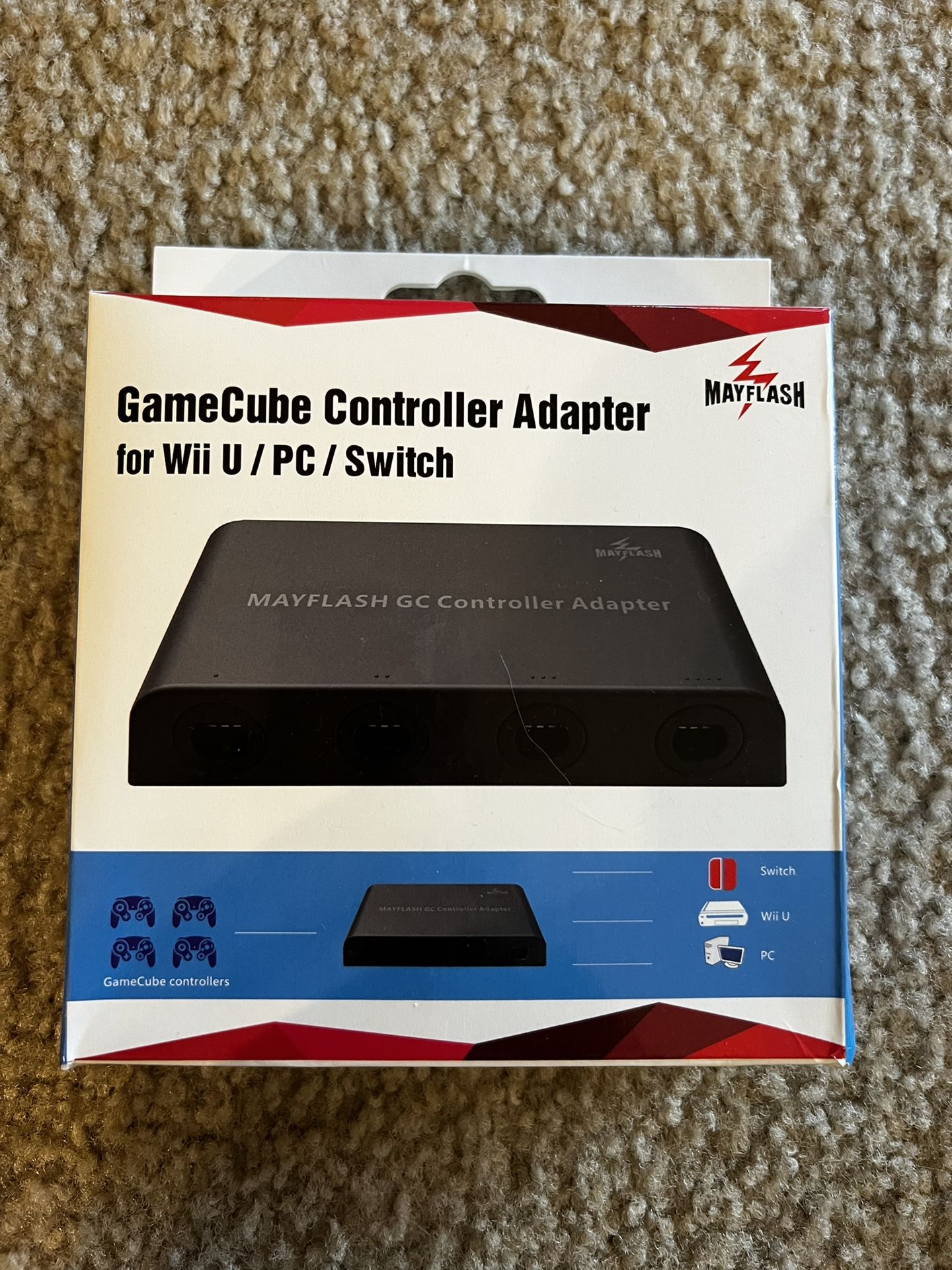 GameCube Controller Adapter For PC / Switch / Wii U