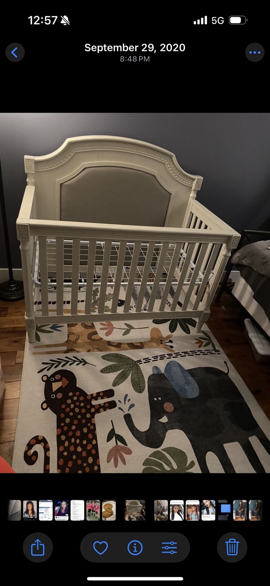 Evolur luxury crib