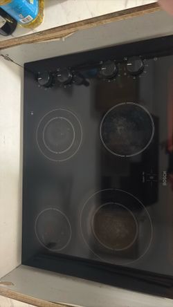 Bosch electric stove top