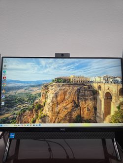 Fast Dell Inspiron All In One 24" Touchscreen desktop PC intel 11th Gen 3.0GHz 16GB Ram 256GB SSD WiFi Camera HDMI USB C Windows 11