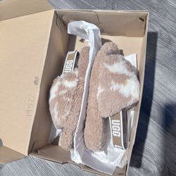 Ugg Cow Print Sandals