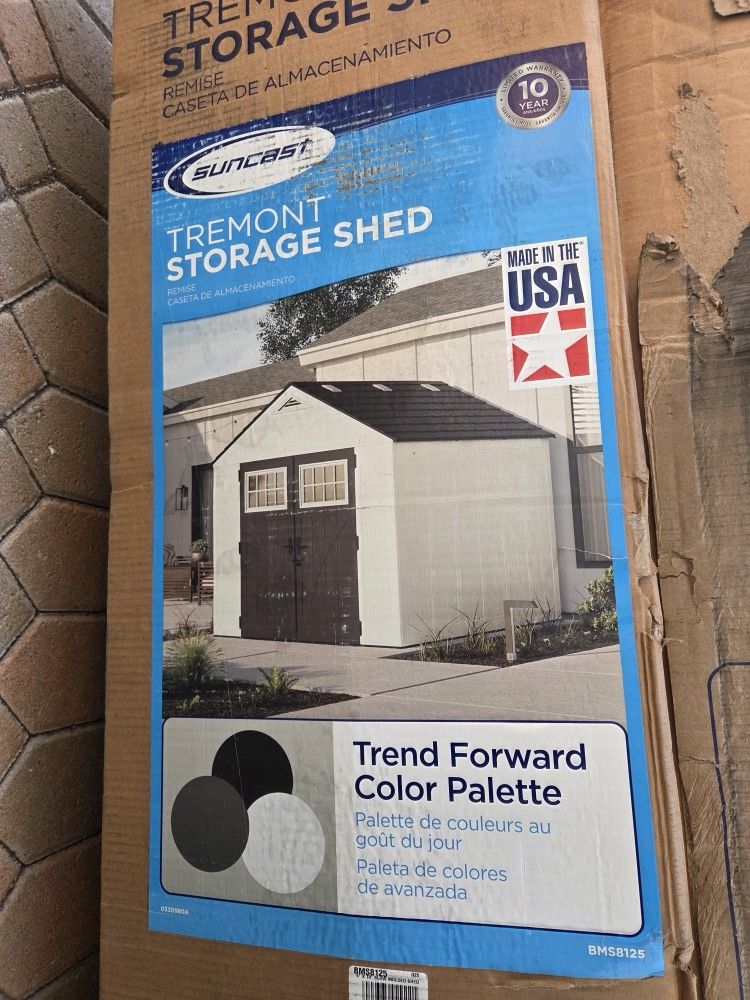 Suncast 10ft X 8ft Storage Shed Brand New (Price Is Firm)