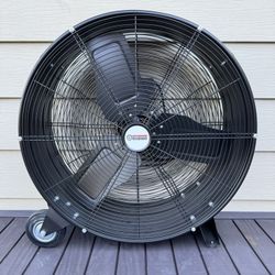 CENTRAL MACHINERY 24 in. High Velocity Shop Fan