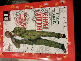 Adult Men’s Christmas Suit