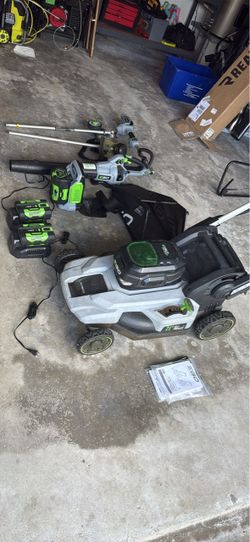 EGO Power+ Complete Yard Care Bundle – Self-Propelled Mower + Multi-Head System + Blower + Batteries