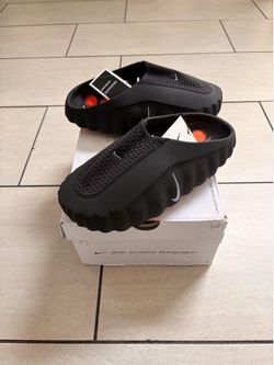 Nike Mind 001 Slides – Black – Size 9 – Never Worn