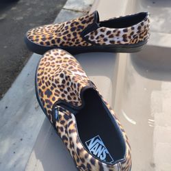 Vans Cheetah Print Unisex 10men/12women