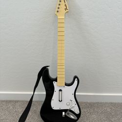 PS3 Fender Stratocaster Guitar w/Strap