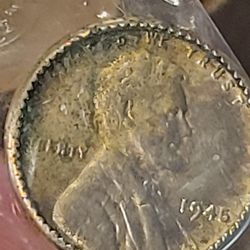 1945 Penny (Error Penny)