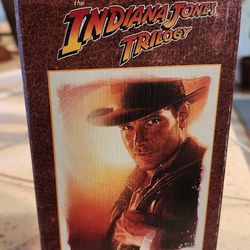 Indiana Jones Trilogy Box Set VHS 1989