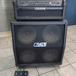 Crate  Guitar Amp Head & Cabinet 