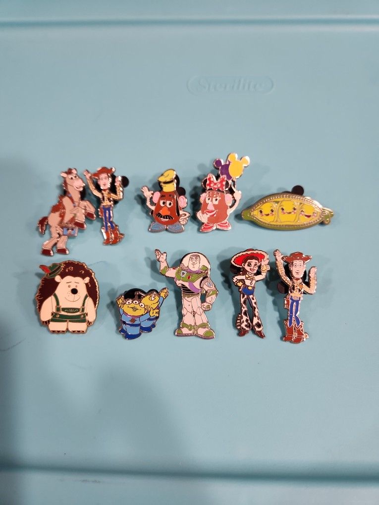 Disney Toy Story Pin Lot 