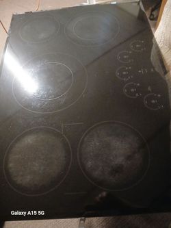 GE 5 burner 30" cook top.
