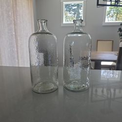 Two Glass Vases