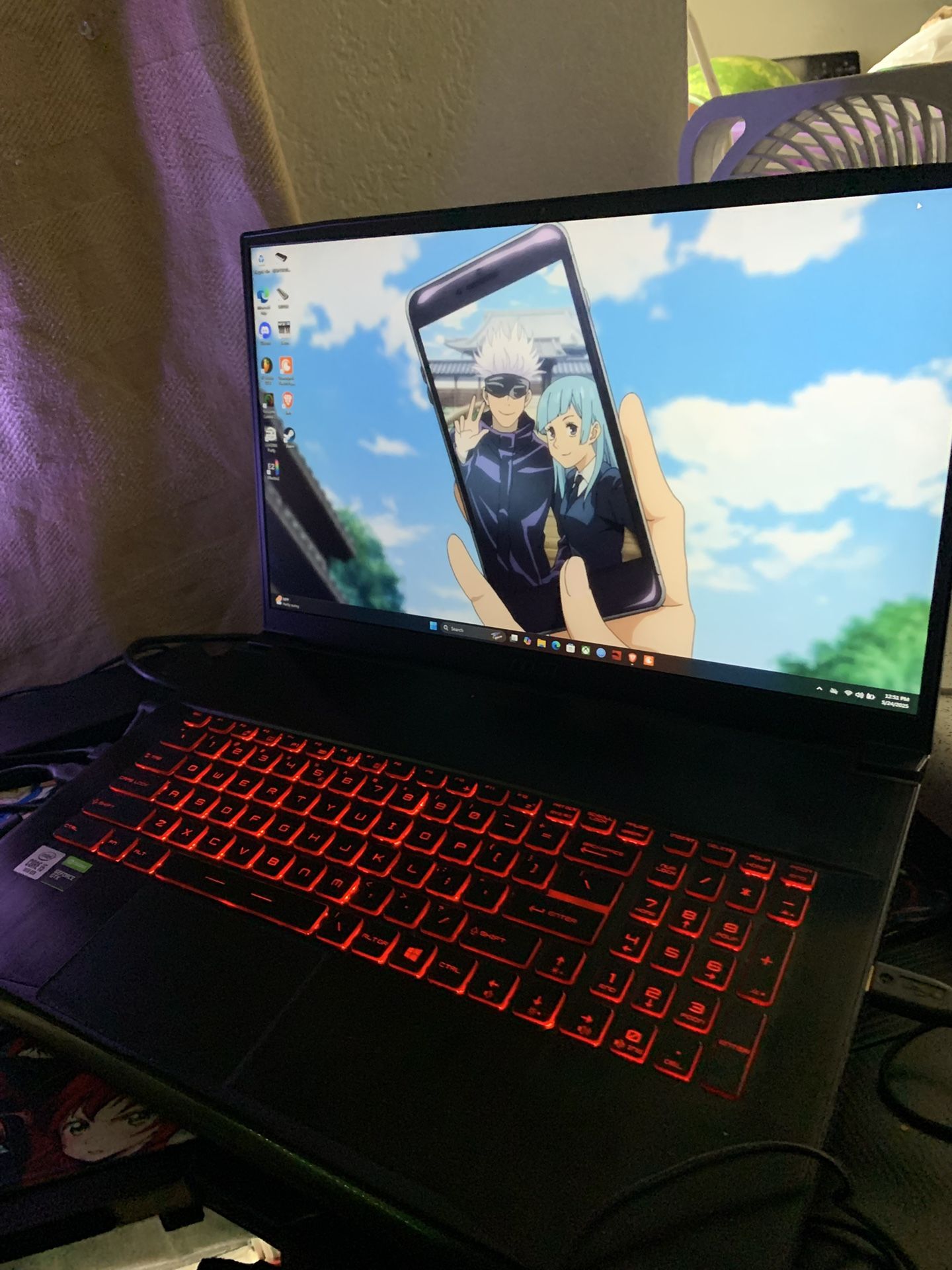 Msi Gf75 Thin Gaming Laptop (price Negotiable)