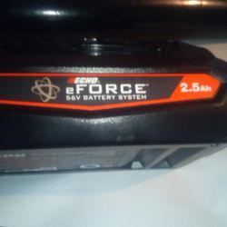 ECHO eFORCE 56V battery system 2.5 ah
