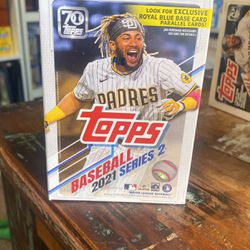 2021 Topps Series 2 Baseball Card Blaster Box