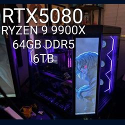 Gaming PC - AI Workstation - Ryzen 9 9950x - RTX 5080 - 64gb DDR5