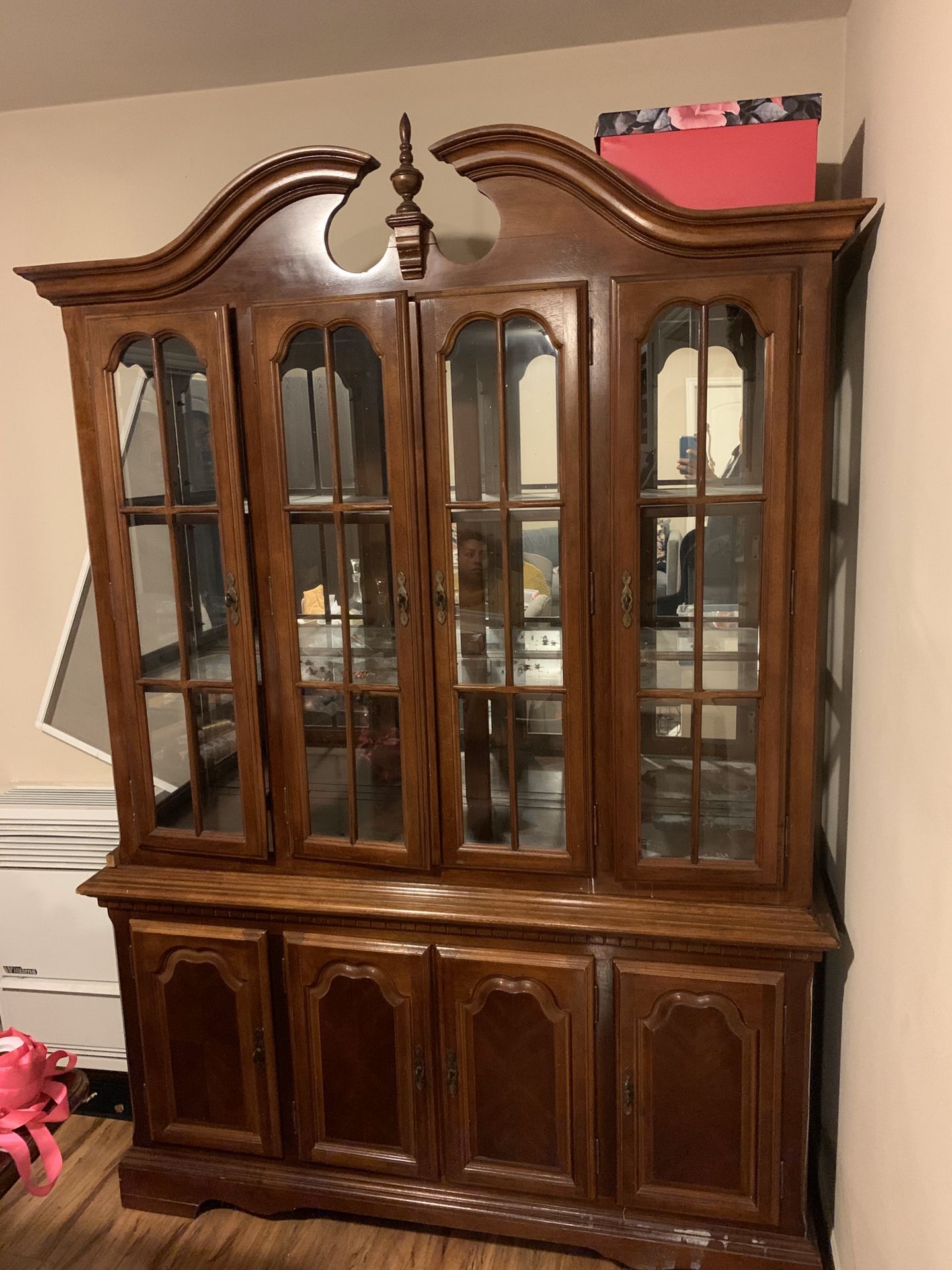 Antique china cabinet (vitrina)
