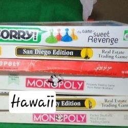 Board Games, LARGE ASSORTMENT