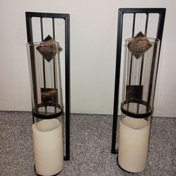 LED candle wall accents