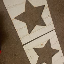 Wooden Star Art