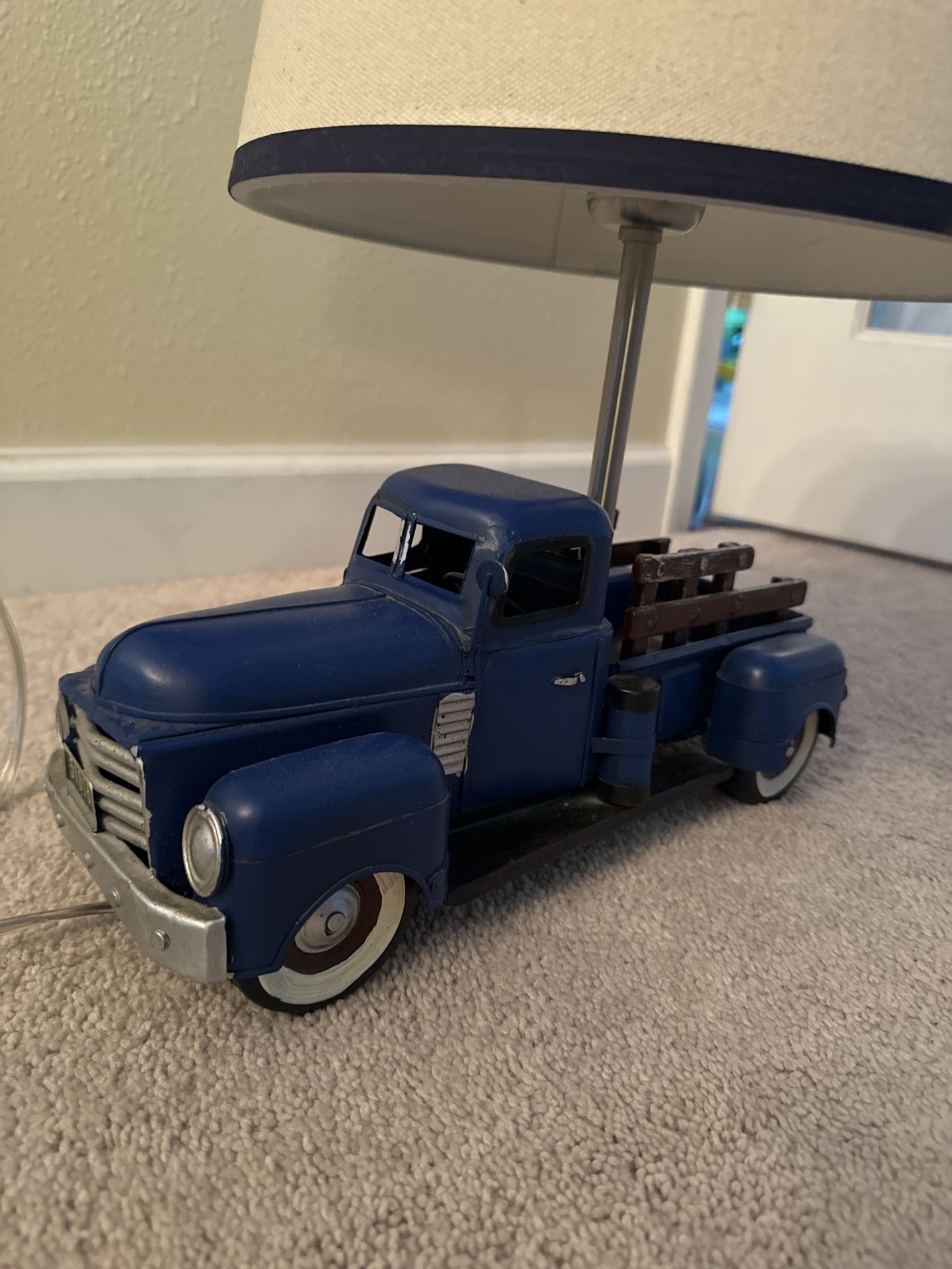Vintage Truck Lamp Pottery Barn kids