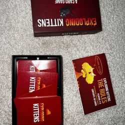 Exploding Kittens Original Edition - 2-5 Players - Ages 7+ - 15 Minutes to Play - High Stakes Card Game - Party Game, Family Game Night, Kid and Adult