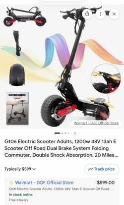 Eoeotwo red electric scooter