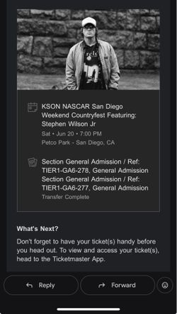 Stephen Wilson Jr  country fest CONCERT petco park