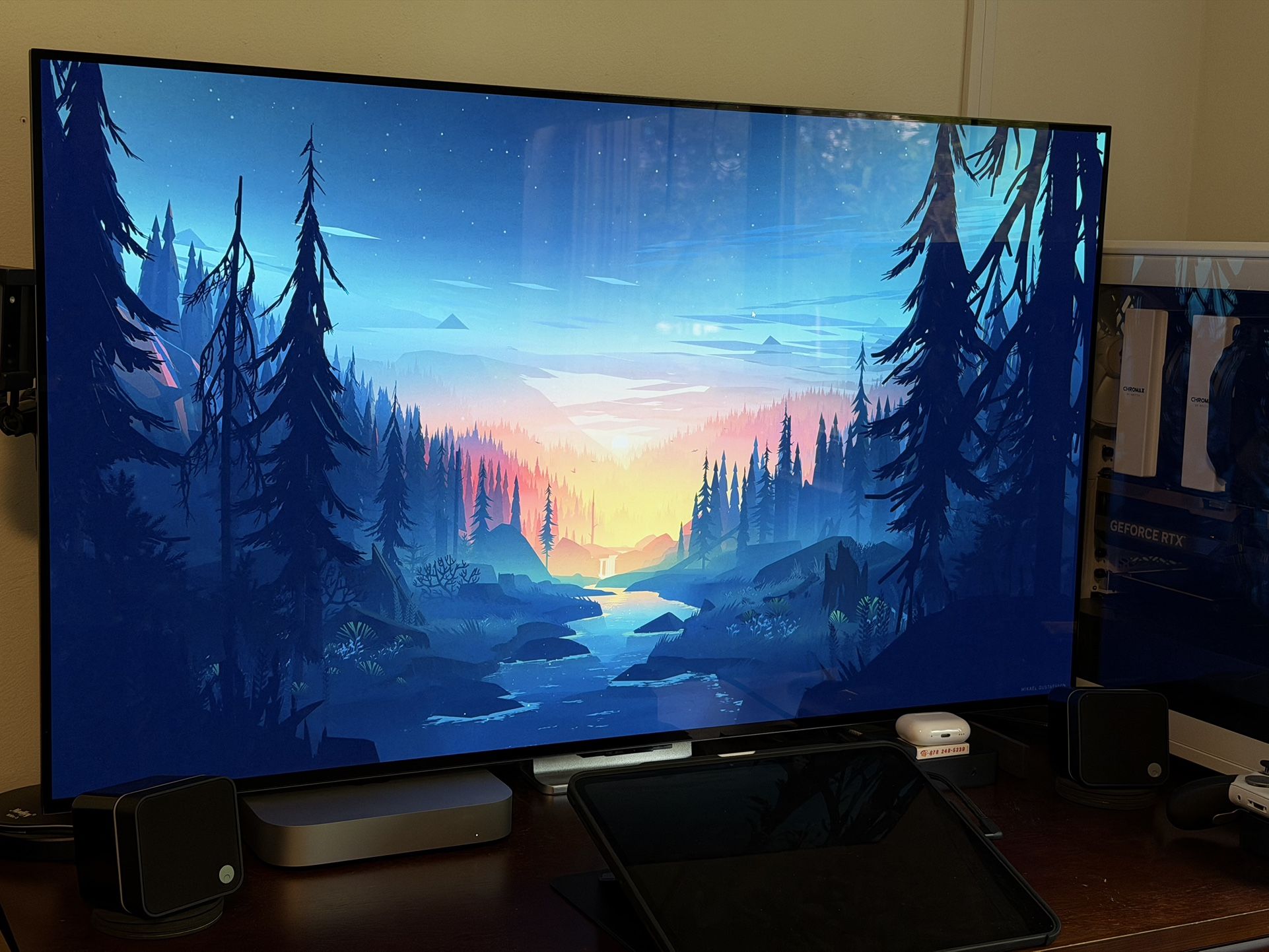 LG 42” OLED 120 Hz Monitor / TV with box
