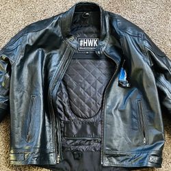Black Biker Jacket 