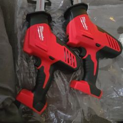MILWAUKEE M18 HACKZALL RECIPROCATING SAW (TOOL ONLY)$120 EACH 