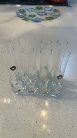 8  shot glasses