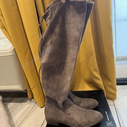 INC International Concepts Brown Lace Up Boots