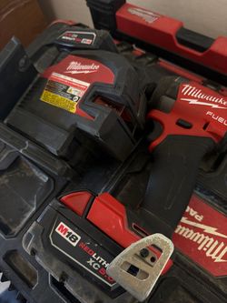 Milwaukee laser & impact