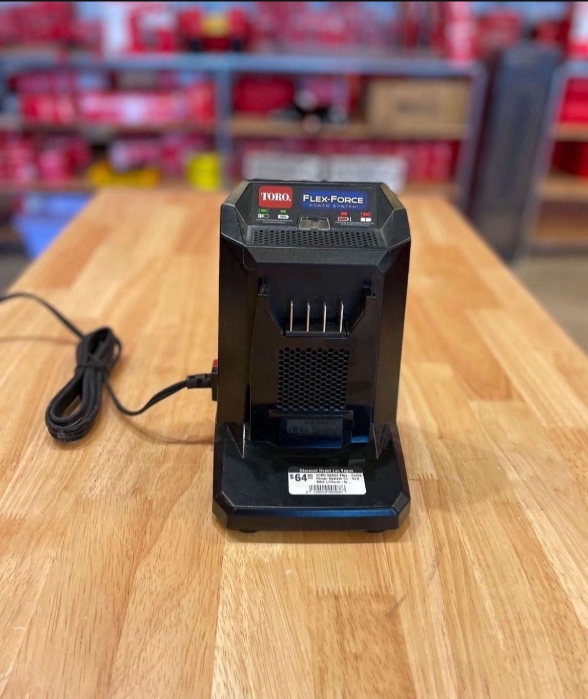 Toro 60-Volt 2 Amp Lithium-Ion Battery Charger….88602