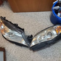 2013 Wrx Oem Headlights Lh Rh Used