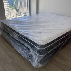 New KING SIZE MATTRESS WITH FREE BOX SPRINGS COLCHONES NUEVOS 