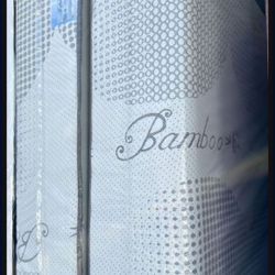 New 12” Thick BAMBOO memory Foam Mattress And Box Spring, Full Size And Queen Size
