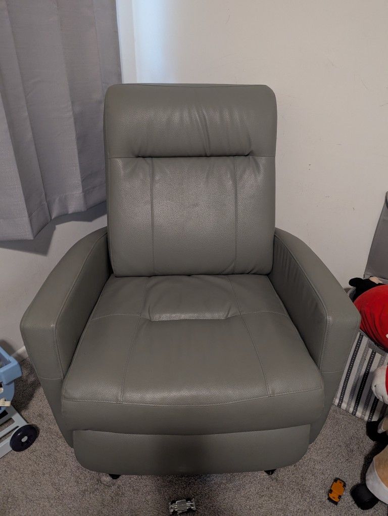 Leather Electric Recliner