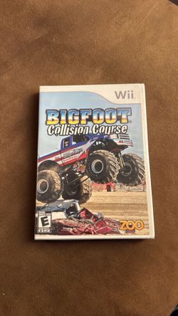 BigFoot Collision Course Wii Game Brand New