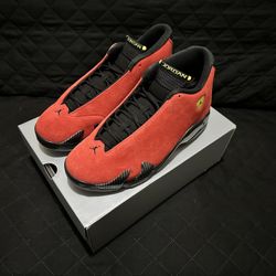 Nike Air Jordan 14 Ferrari Sizes 10.5 & 11.5 Brand New DS!