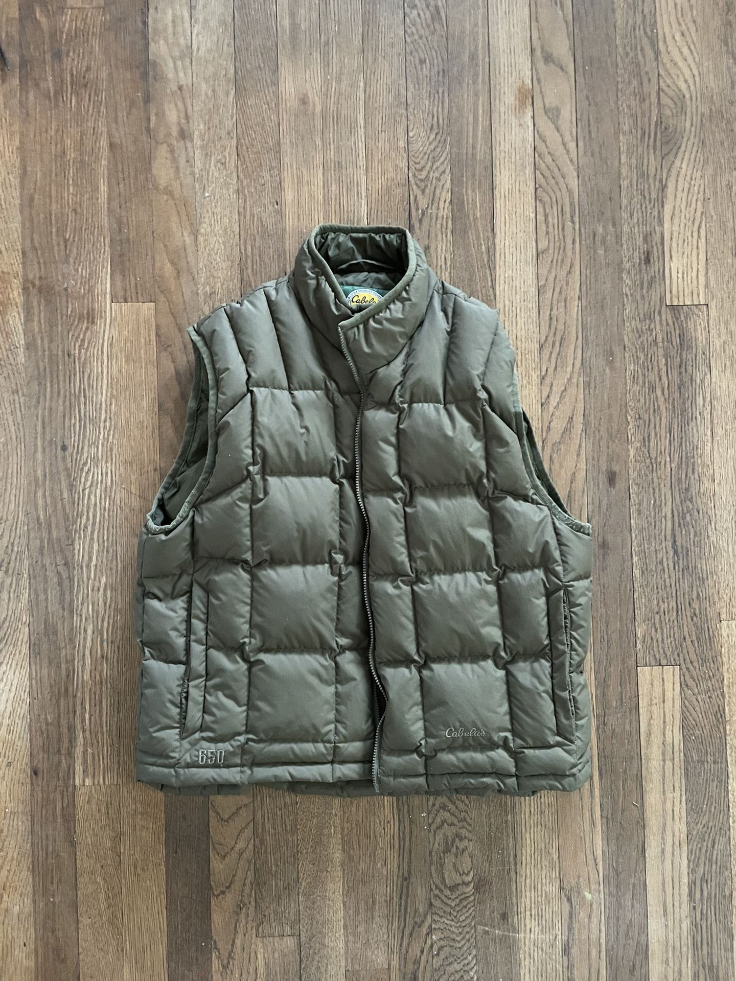 Cabela's 650 clearance goose down vest