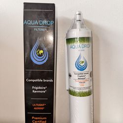 Aqua Drop Filter For Frigidaire & Kenmore Refrigerator 