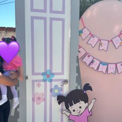 Monsters Inc boo door