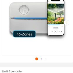 Rachio
R3 Smart Irrigation Controller, 16 Zone